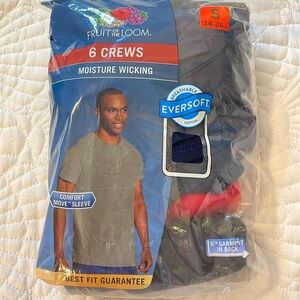 Brand New- pack of 6 Crew Neck t-Shirts